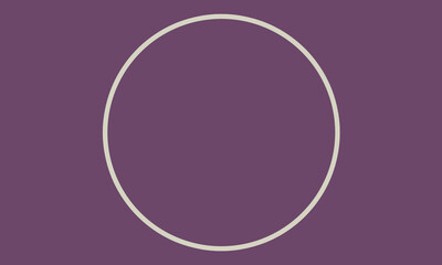 purple background with gray outline circle