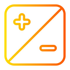 Obraz premium exposure gradient icon