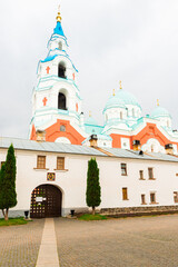 Fototapeta na wymiar Spaso-Preobrazhensky Monastery, Valaam island, Karelia.Valaam Monastery of Karelia in Russia