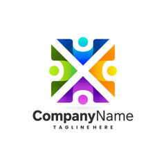 kids vector logo, peaper kids logo vetcor