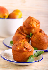  pear and apple muffins