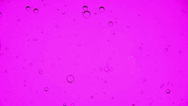 Oil bubbles in slow motion, gradient lighting, macro, texture for background