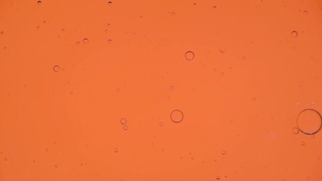 Oil bubbles in slow motion, gradient lighting, macro, texture for background