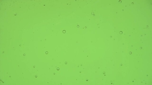 Oil bubbles in slow motion, gradient lighting, macro, texture for background