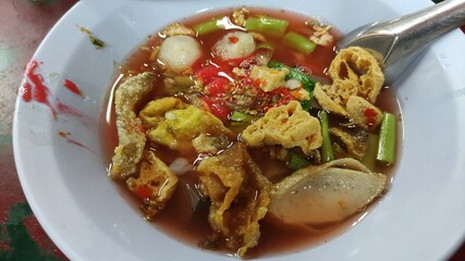 Thai food, local Thai food ready to eat