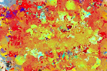 Obraz na płótnie Canvas Colorful digital painting background 