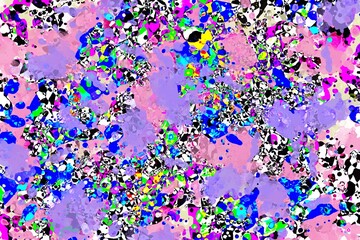 Colorful digital painting background 