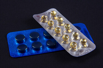 Packing of pills for prescription treatment 