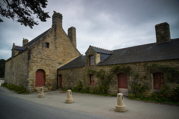 Fototapeta na wymiar view on the mill of Pen Castel