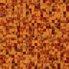 Optical low poly pixel grid dye blur texture background. Seamless washed out geometric ombre effect. 80s style retro square shape pattern. High resolution funky beach wear fashion textile tile.