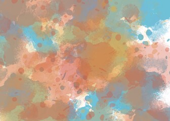 Colorful painting background 