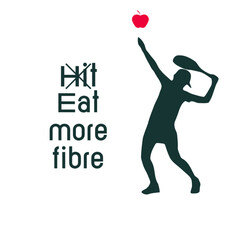 A design to promote activity &  the use of fibre consumption,for health & well being,with a humorous  twist 