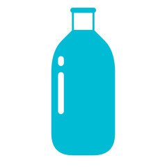 Simple bottle glitch icon