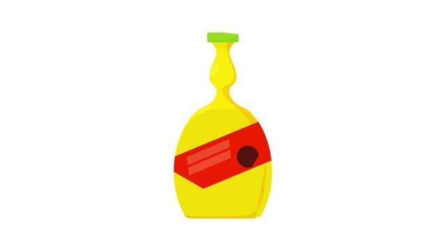 Bubbly icon animation best cartoon object on white background