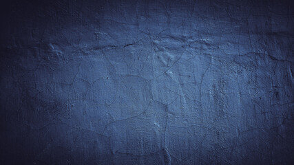 abstract blue grungy cement concrete wall texture background