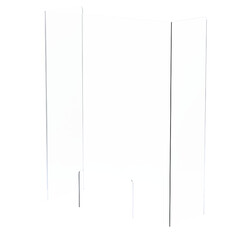 Infection protection made of acryl