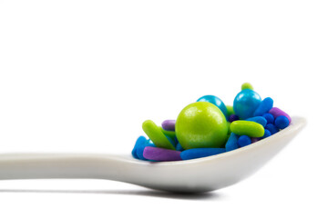 Macro of Sugar Sprinkles 