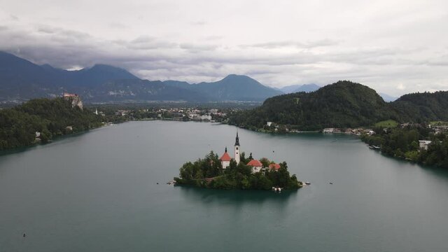 Lake Bled, Bled, Bleder See, Triglav National Park, Slovenien