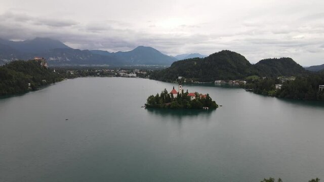 Lake Bled, Bled, Bleder See, Triglav National Park, Slovenien