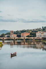 Fototapeta premium view of the old town country