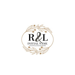 RL Beautiful elegant logos or wedding monograms collection
