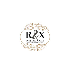 RX Beautiful elegant logos or wedding monograms collection