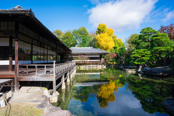 京都　秋の渉成園