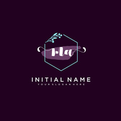 MA Beautiful handwriting logo or wedding monograms collection