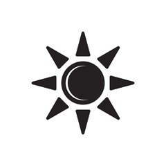 Sunshine icon ( vector illustration )