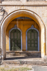 old door in a city of Taif in Saudi Arabia