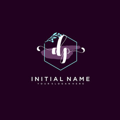 DP Beautiful handwriting logo or wedding monograms collection
