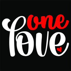 ONE LOVE SVG 