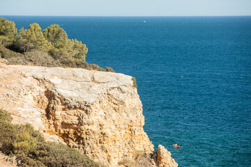 Atlantic coast of Algarve, Portugal