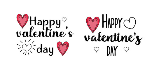 Valentines Day lettering quotes for tshirt