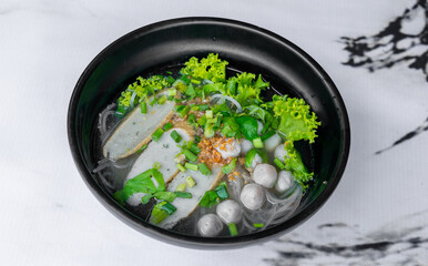 Thai Mixed Noodle Soups 