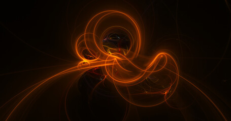 Abstract energy fractal ray. Fantastic fire light effect.
Abstract fractals wallpaper. Digital fractal art. Computer creativity. 3D rendering