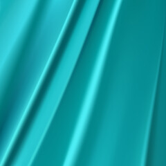 Fabric background with wavy shadows vector stock illustration.