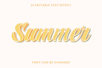 Summer Text Effect 