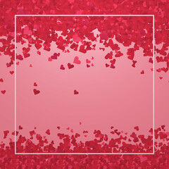 Heart Icon. Valentine's Day.Heart background.Vector Illustration
