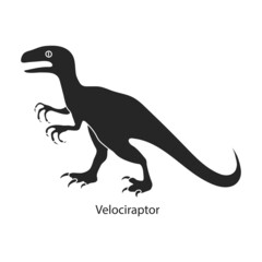 Ancient dinosaur vector icon.Black vector icon isolated on white background ancient dinosaur.