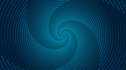 Spiral digital geometric background for website