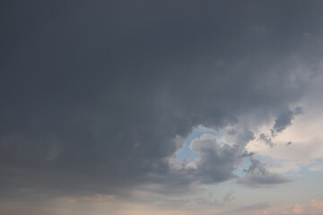 sky dark storm clouds background