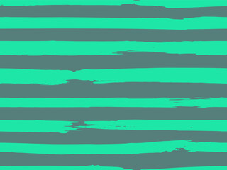 Trendy watercolor pattern with colored stripes painted with a brush. Trendy abstract seamless pattern. Sample of fashionable style. Abstract texture. Grunge background. Vector.