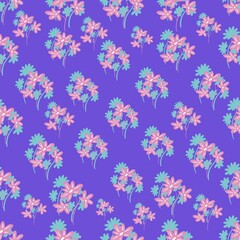 seamless floral pattern, flowers pattern 