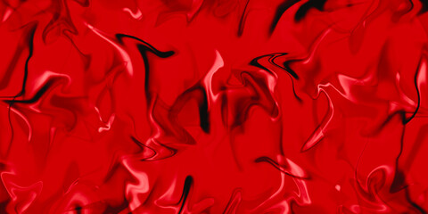 abstract red background with black smeared spots