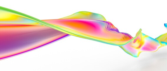 Background with an abstract liquid color flow and motion of a wavy