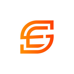 Obraz premium Initial letter SE, S, E, monogram, product, logo template, vector illustration, business, sign, creative alphabet, logo maker