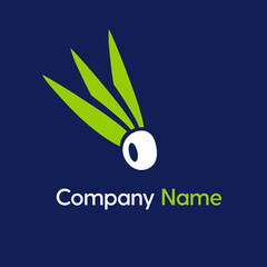 leaf Logo design vector. Media icon. Creative Vision Logotype