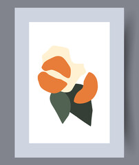 Printable wall art vector poster