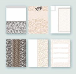 Fototapeta premium spring prints, templates, a collection of spring pictures in the same style, floral background, spring background, gentle colors, floral print, templates for instagram